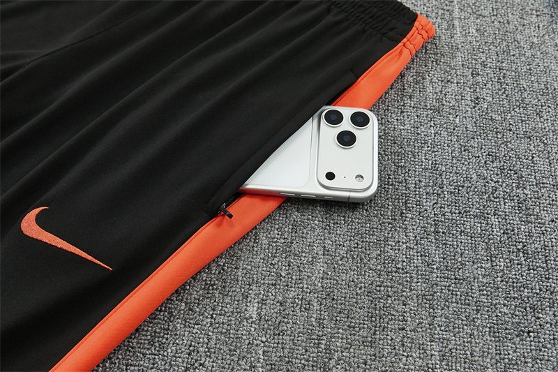 2026-27 Netherlands Royal Black Half-Zip Training Jersey