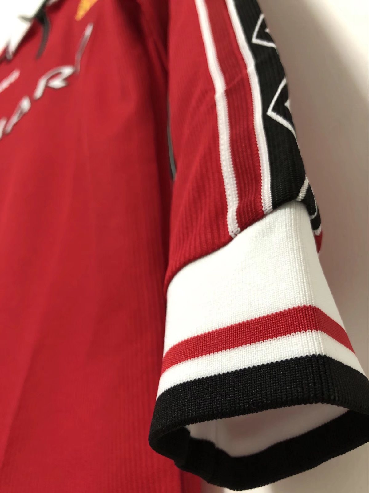 1998 Manchester United Home Long Sleeve Retro Jersey
