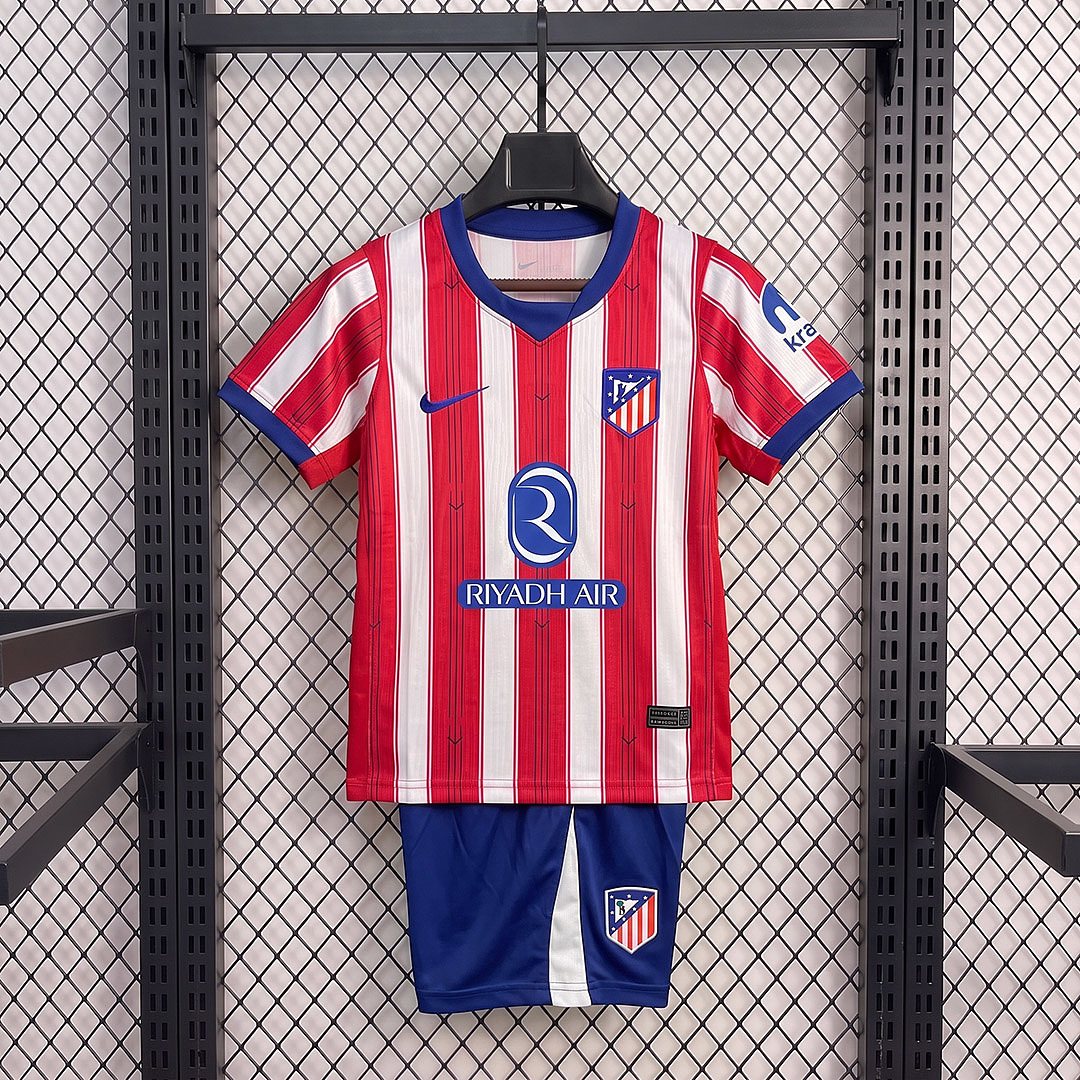 2026-27 Atlético Madrid Home Shirt – Kids