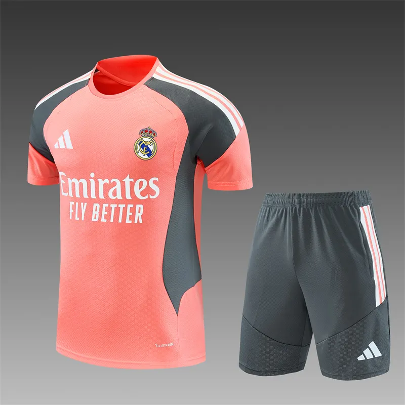2026-27 Real Madrid Orange-Pink Training Jersey