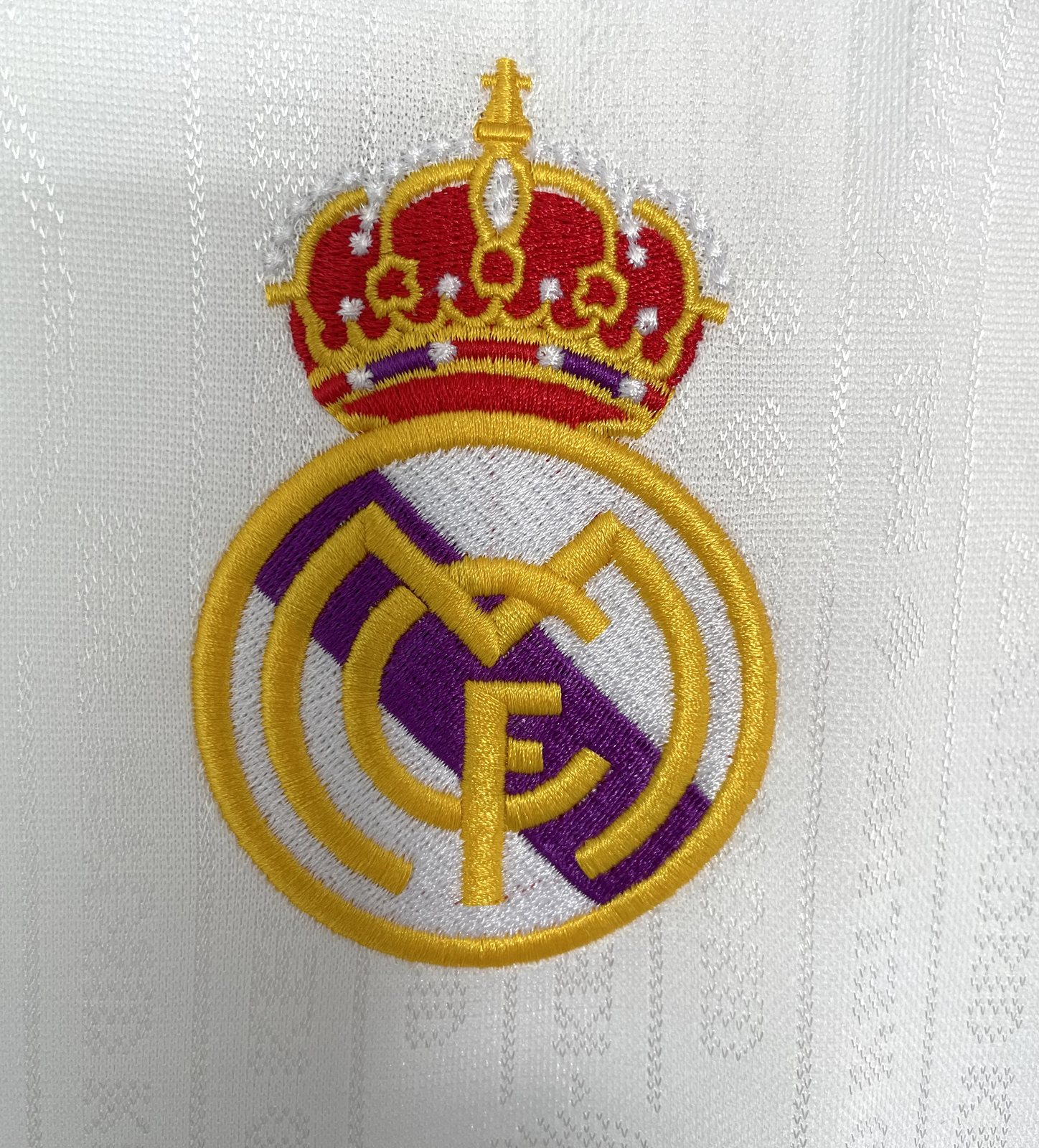 1996-97 Real Madrid Home Retro Jersey