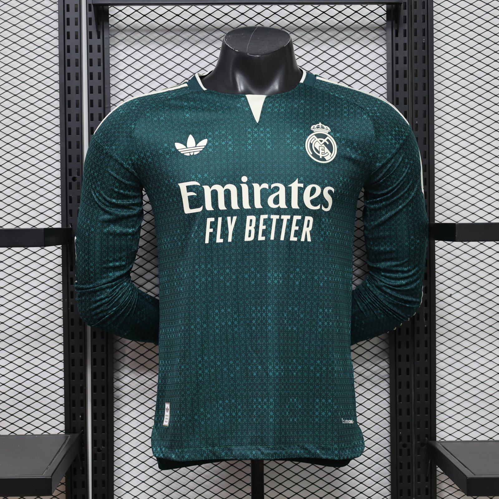 2026-27 Real Madrid Away Long-Sleeve Jersey – Player Version
