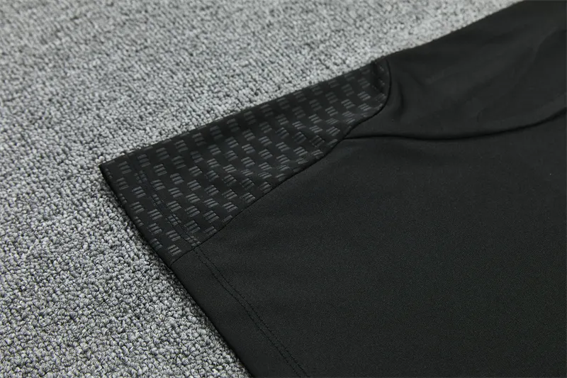 2026-27 Real Madrid Black Half-Zip Training Jersey