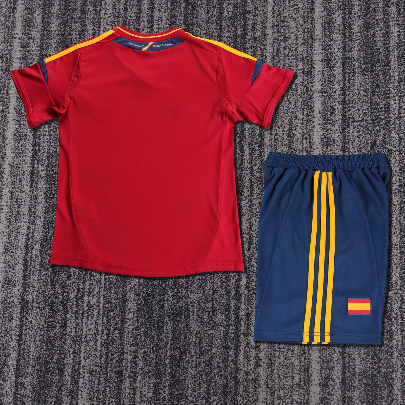 2012 Spain Home Retro Jersey – Kids