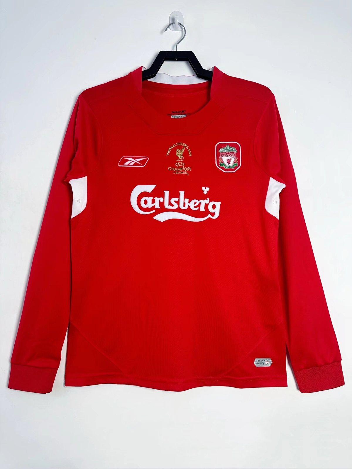 2004-05 Liverpool FC Home Long Sleeve Retro Shirt
