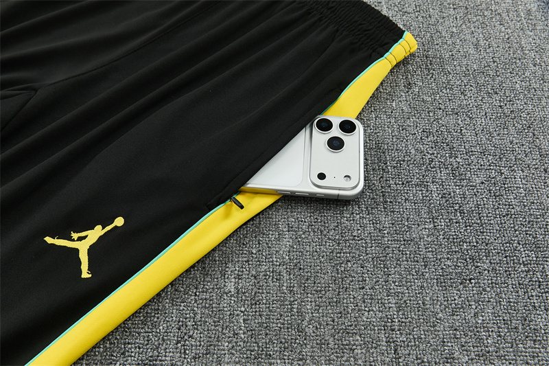2026-27 Brazil Black Half-Zip Training Jersey