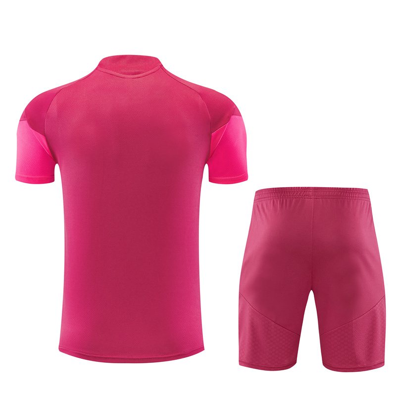 2026-27 Real Madrid Magenta Short-Sleeve Training Jersey