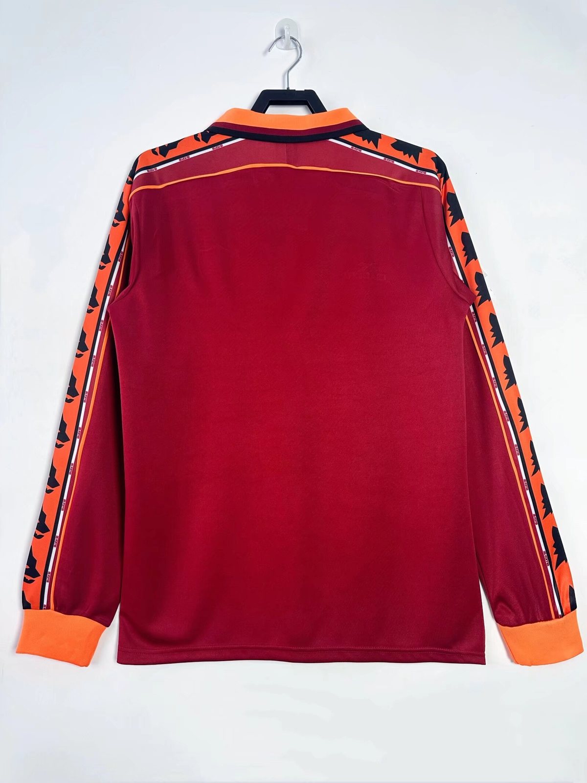 1998-99 Roma Home Long Sleeve Retro Jersey