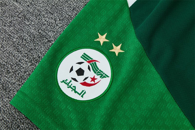 2026-27 Algeria Green Short-Sleeve Training Jersey