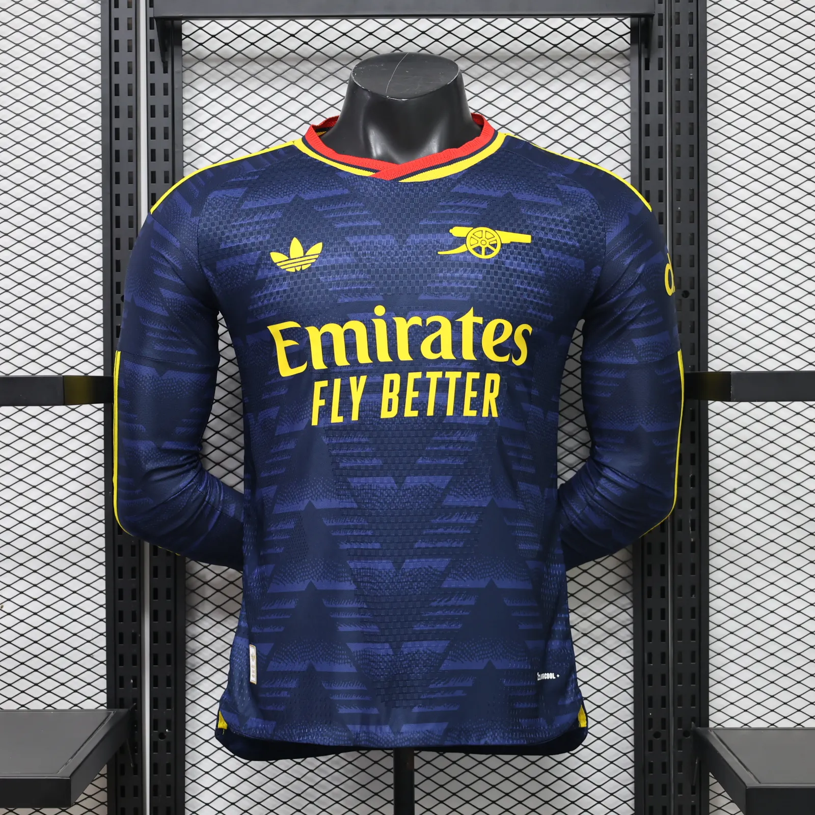 2026-27 Arsenal Away Long-Sleeve Kit - Player Version