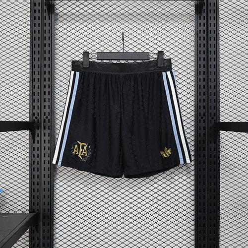 2025-26 Argentina Black Shorts Jersey - Player Edition