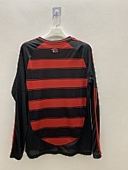2025-26 Flamengo Home Long Sleeve Jersey - Fan Edition
