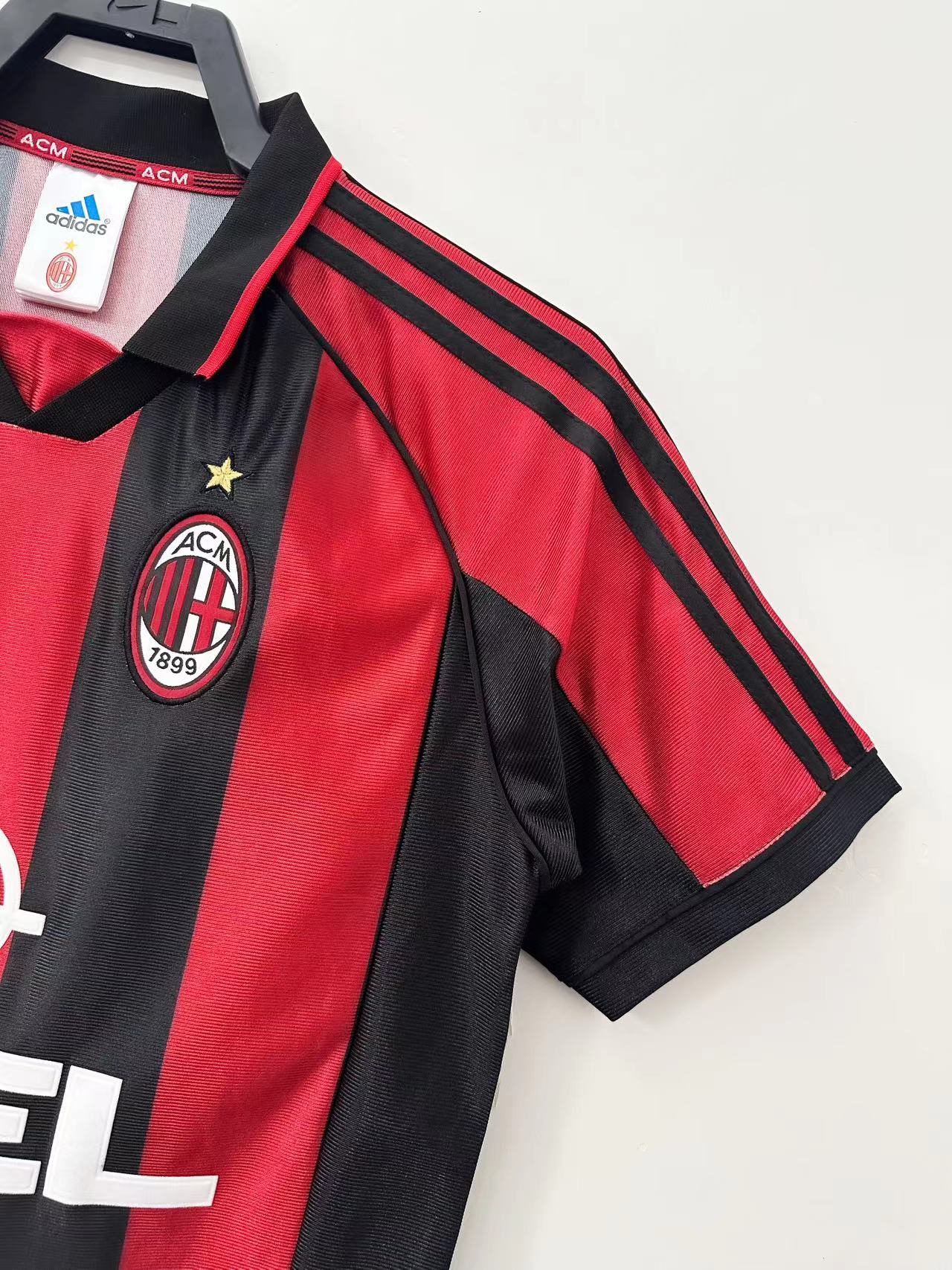 1998-99 AC Home Retro Jersey