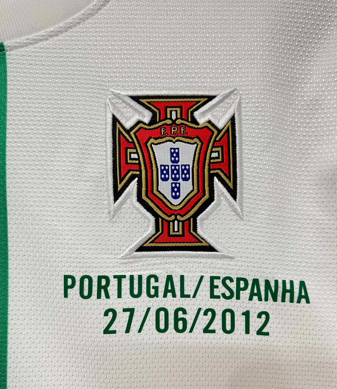 2012 Portugal Away Long Sleeve Retro Jersey