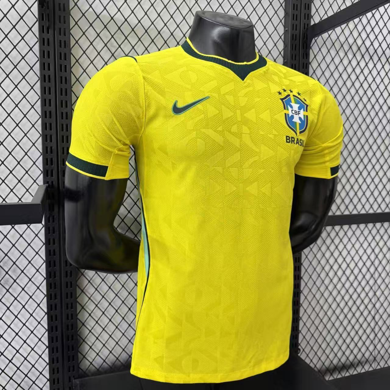 2026 Brazil Home Jersey – Player Version