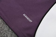 2025-26 Manchester United purple short-sleeved training shirt