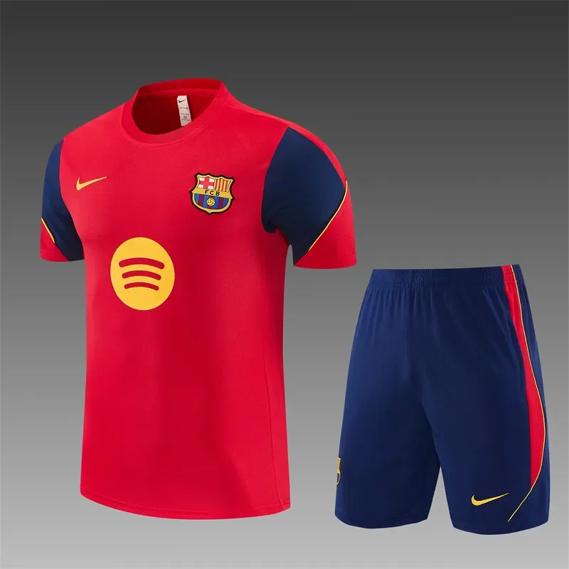 2026-27 Barcelona Red Short-Sleeve Training Jersey