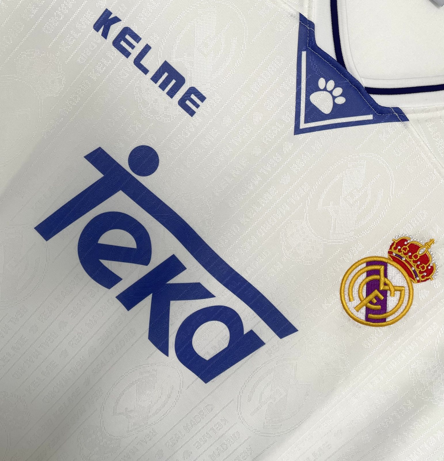 1996-97 Real Madrid Home Retro Jersey
