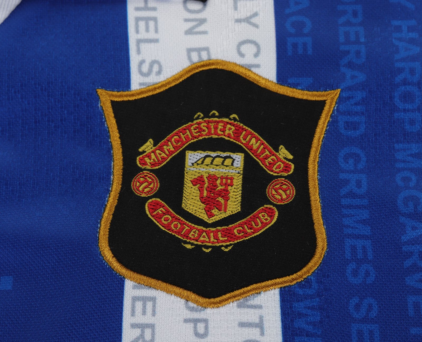 1994-96 Manchester United Second Away Retro Kit - Kids