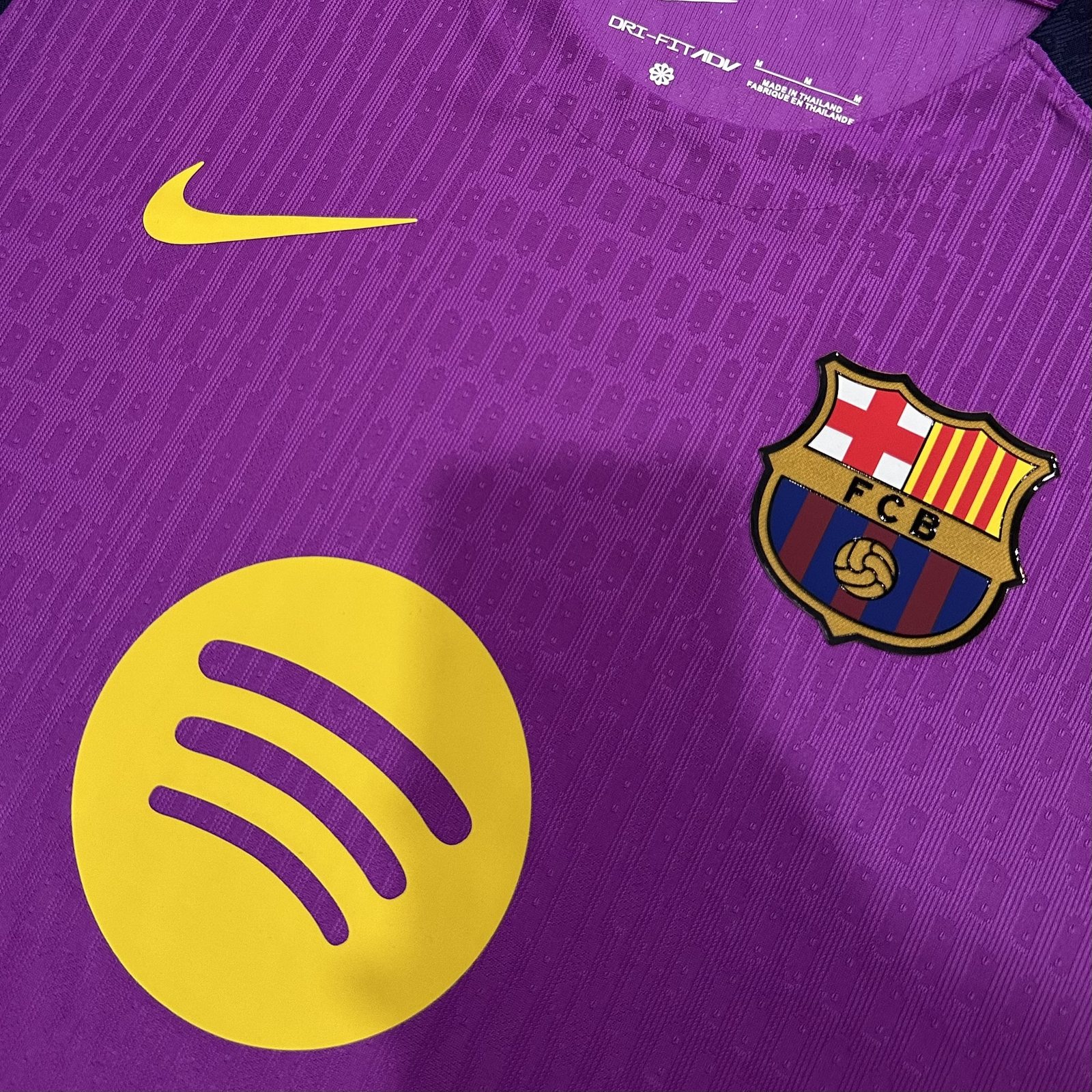 2025-26 Barcelona Purple Training Jersey - Player Version