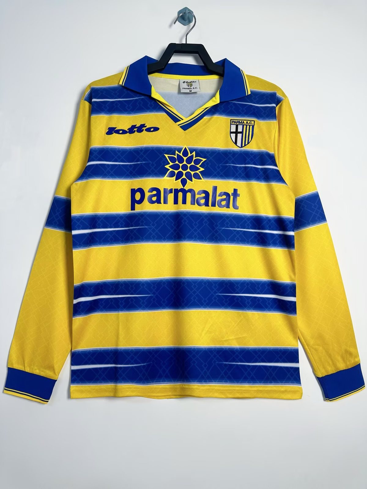 1998-99 Parma Home Retro Long-Sleeve Jersey
