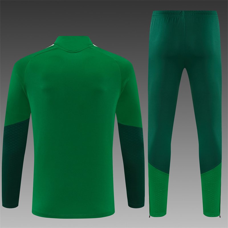 2026-27 Algeria Green Half-Zip Training Jersey