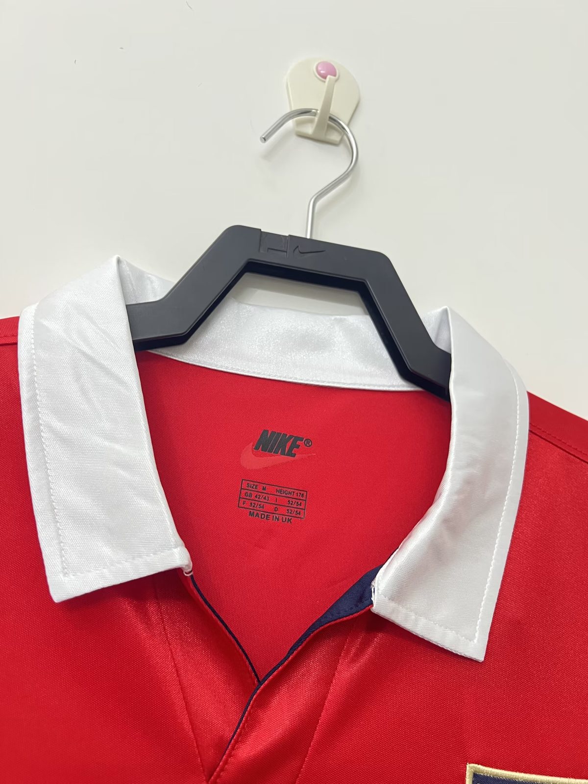 1998 Arsenal Home Long Sleeve Retro Jersey