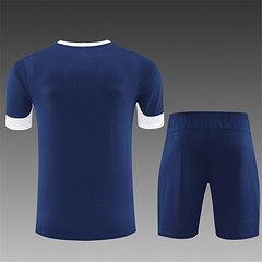 2025-26 Portugal Royal Blue Short Sleeve Training Jersey