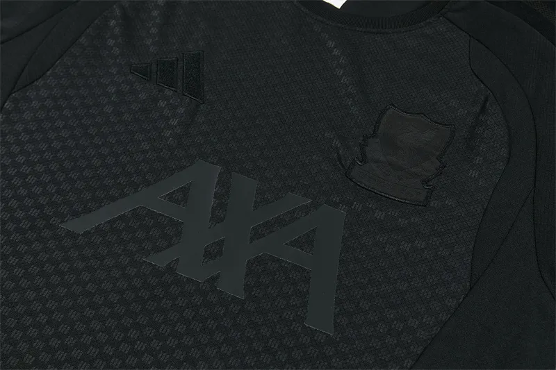 2026-27 Liverpool Black Short-Sleeve Training Jersey
