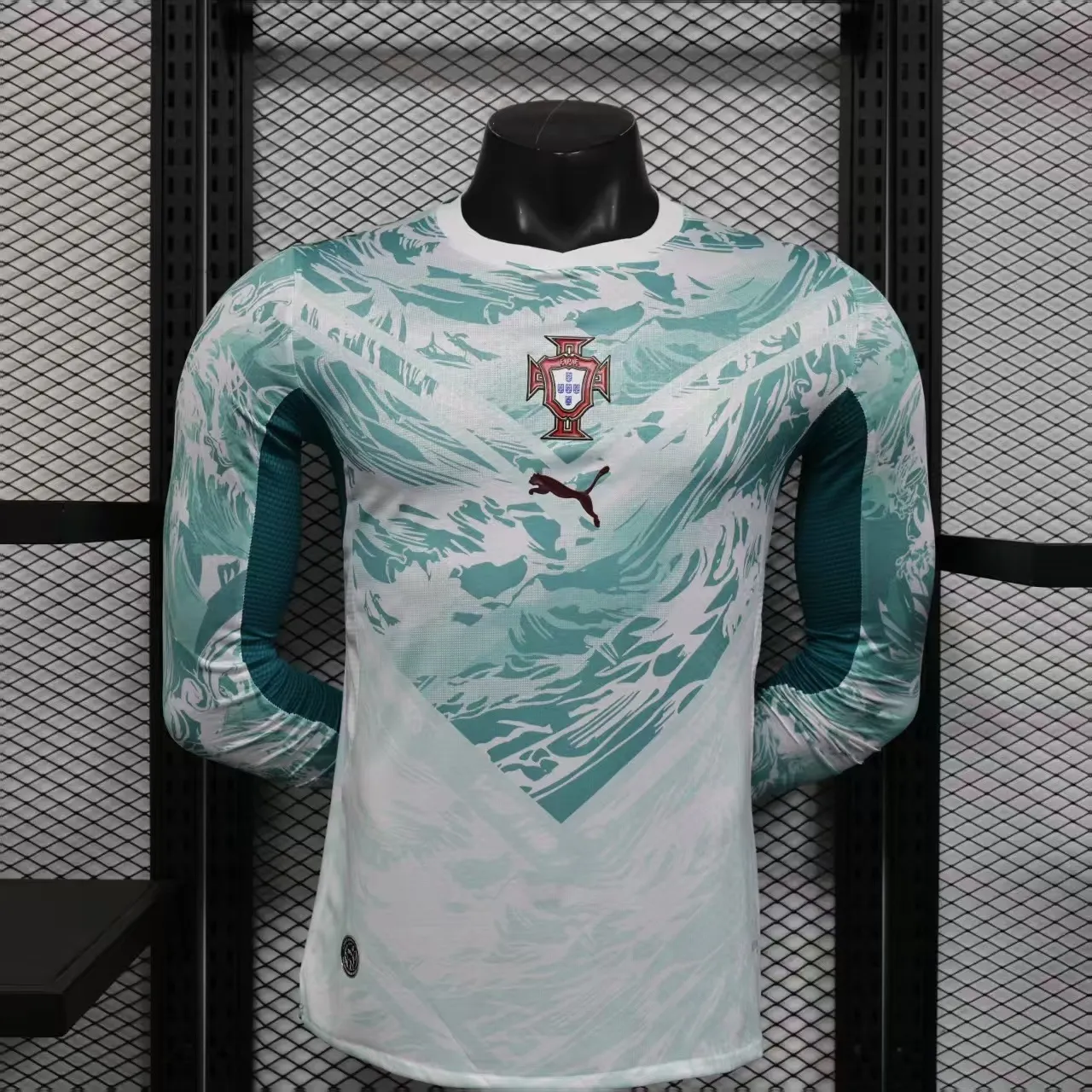 2026-27 Portugal Away Long-Sleeve Jersey – Player Version