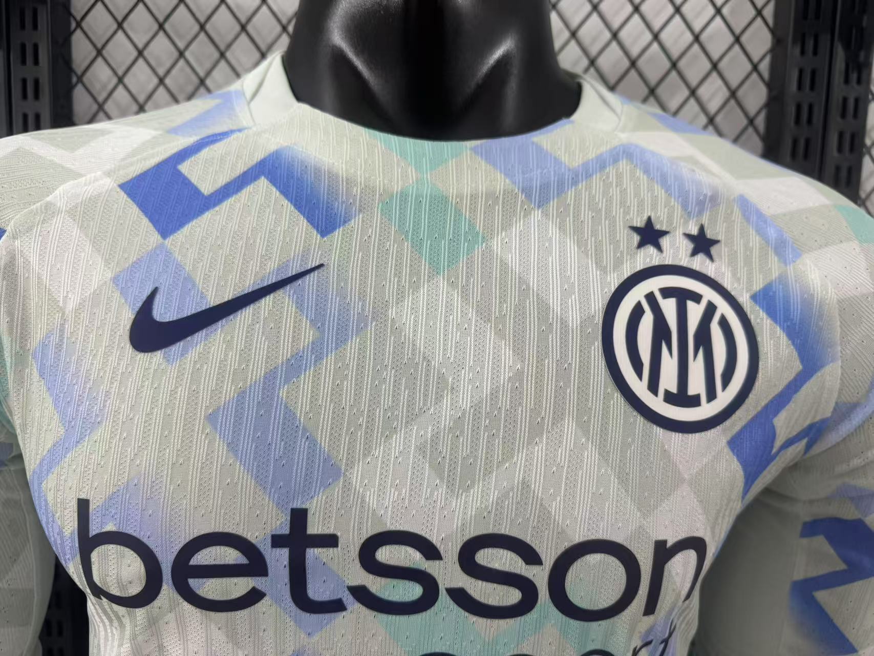 2025-26 Inter Milan Away Long-Sleeve Jersey — Player Version
