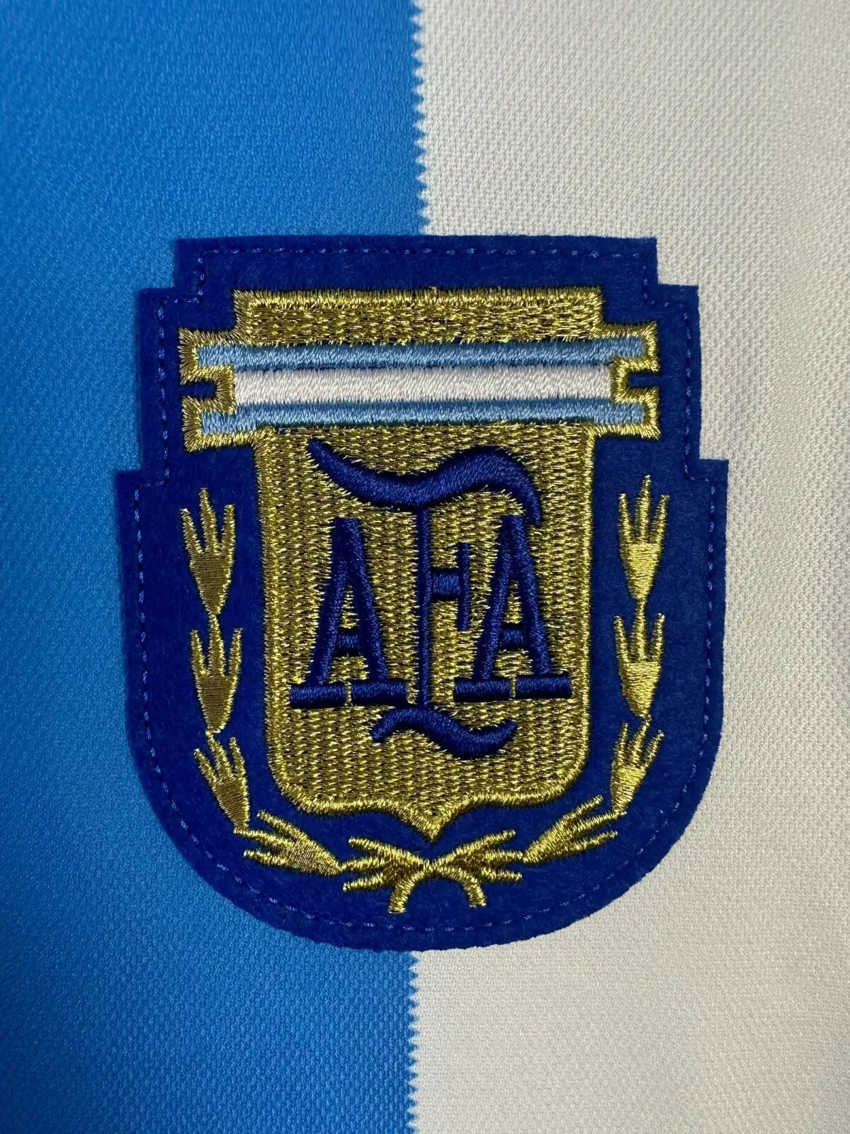 1986 Argentina Home Long Sleeve Retro Jersey