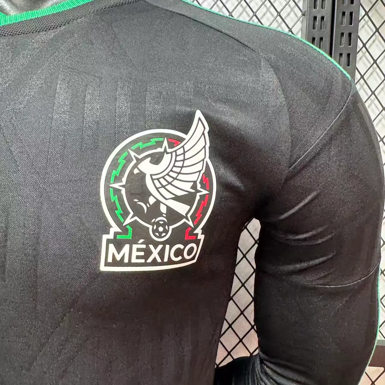 2026-27 Mexico Second Away Long-Sleeve Jersey – Player Version