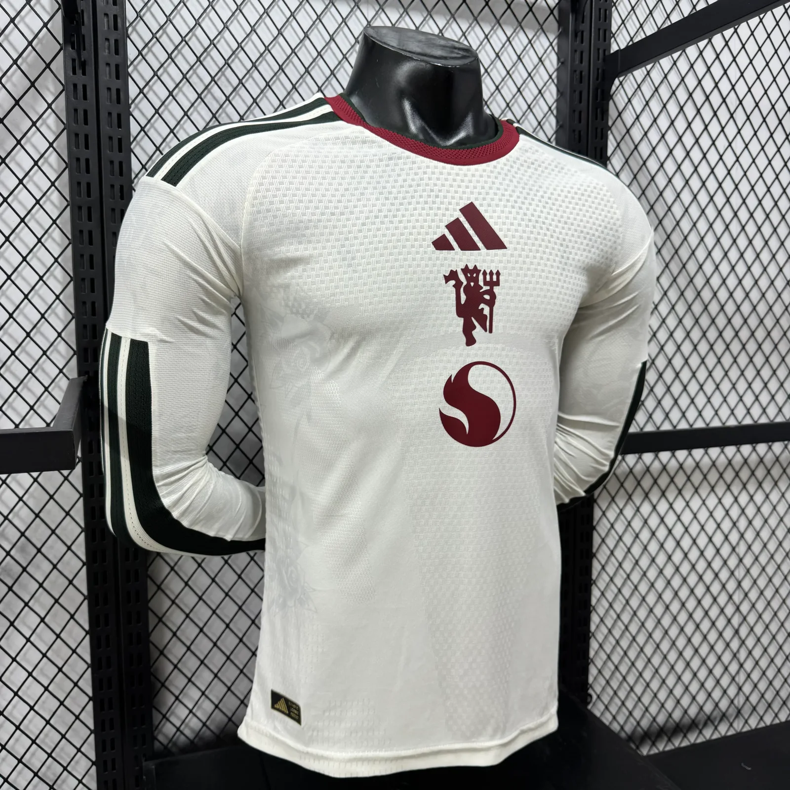 2026-27 Manchester United Second Away Long-Sleeve Kit - Player Version