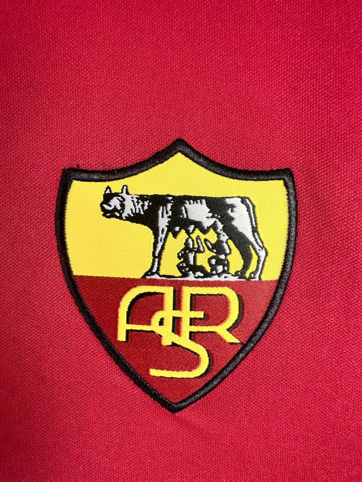 1998-99 Roma Home Long Sleeve Retro Jersey