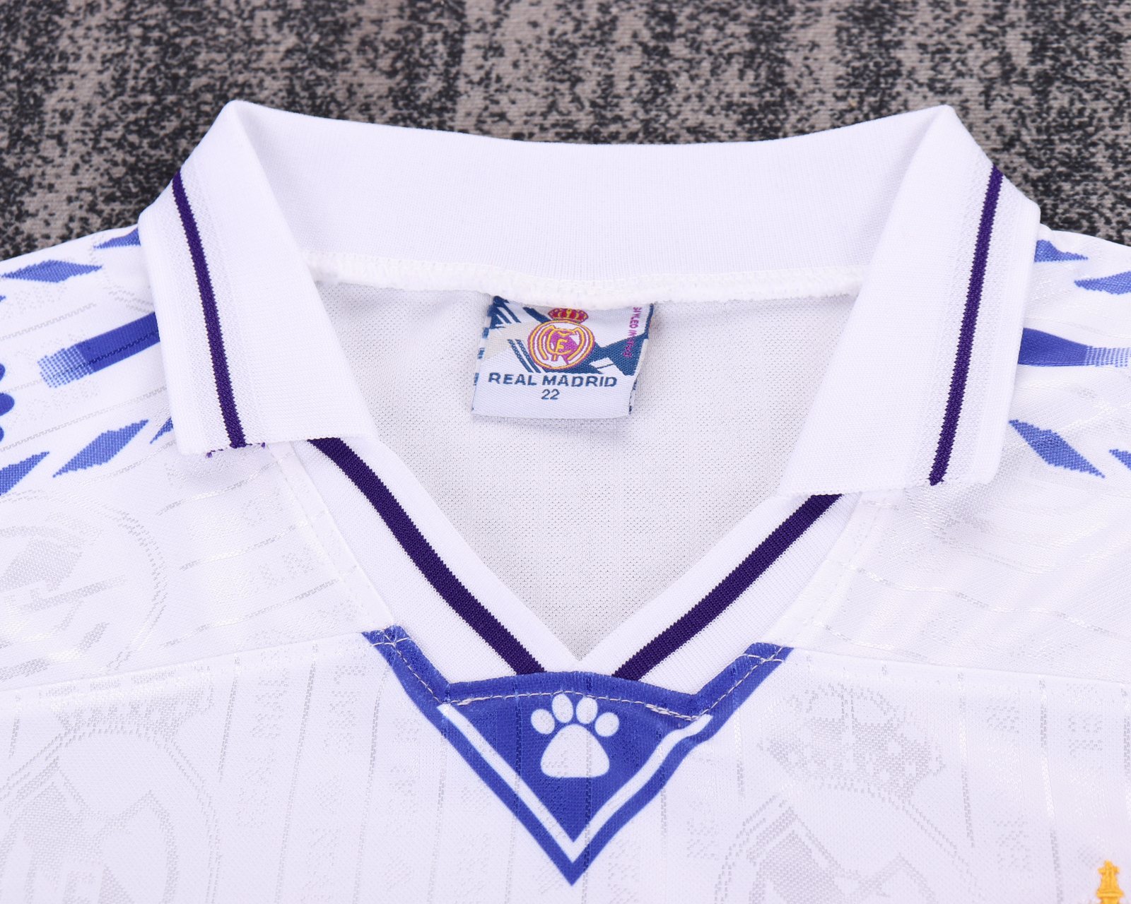1996-97 Real Madrid Home Shirt – Kids'