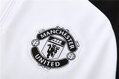 2025-26 Manchester United White Half-Raised Training Jersey
