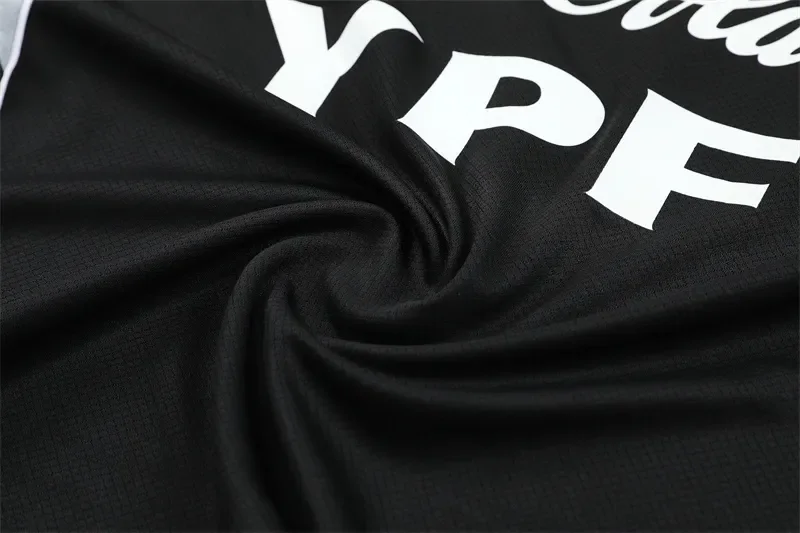 2025-26 Argentina Black Short-Sleeve Training Jersey