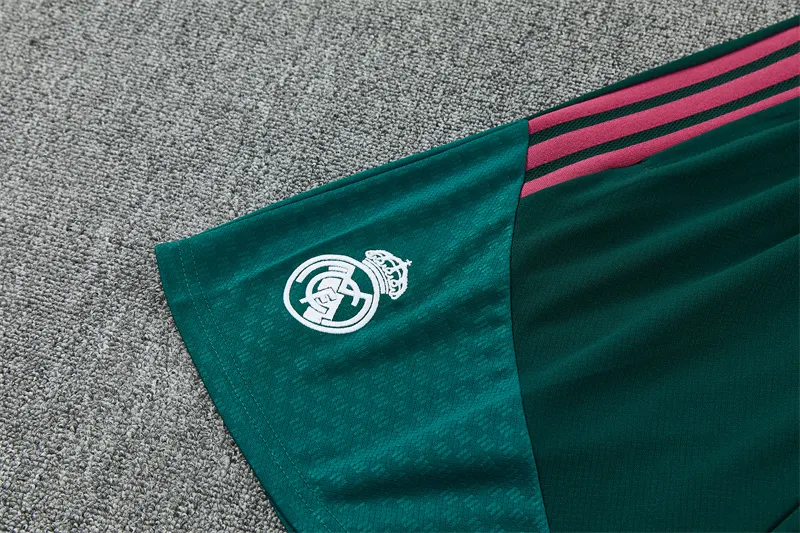 2026-27 Real Madrid Dark Green Short-Sleeve Training Jersey
