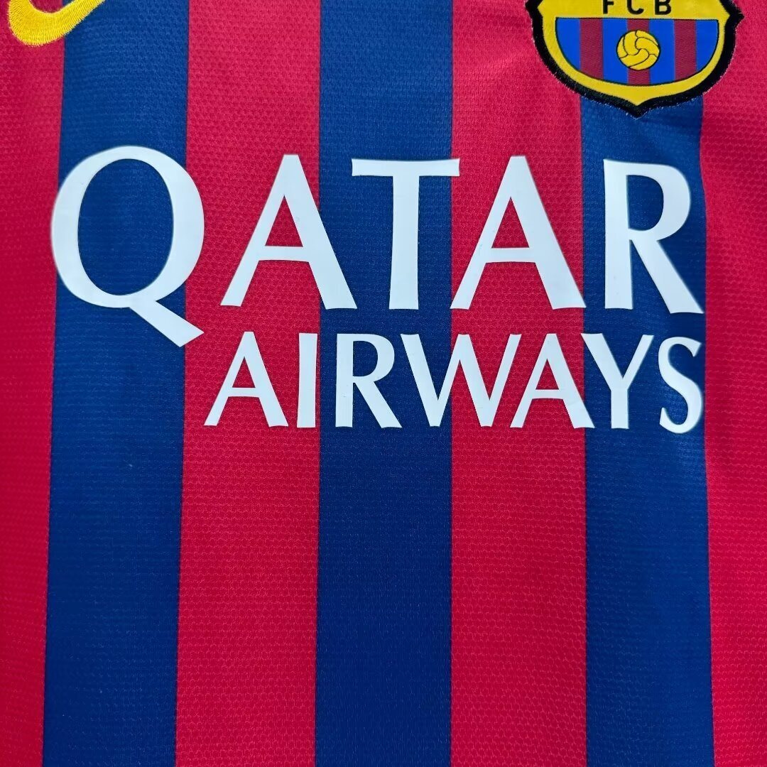 2013-14 Barcelona Retro Home Jersey