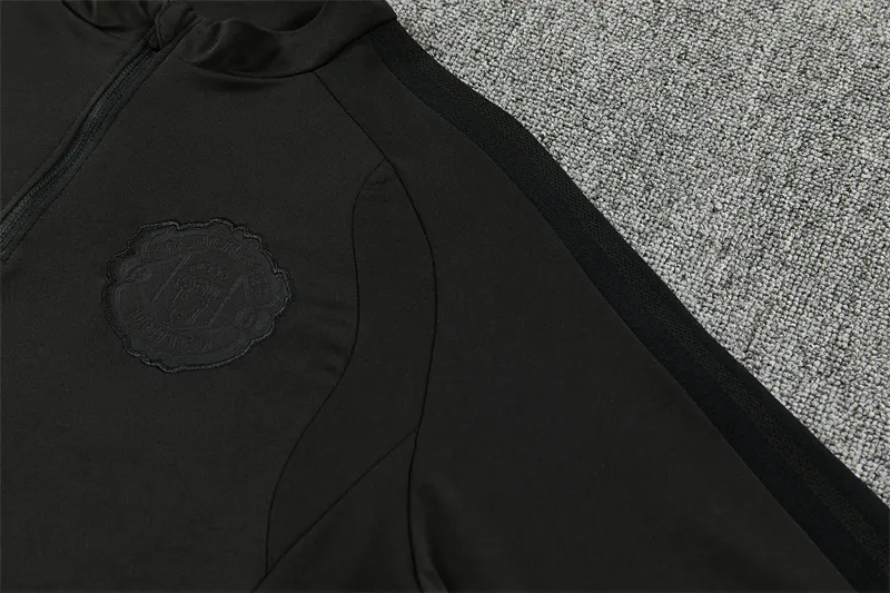 2026-27 Manchester United Black Half-Zip Training Jersey