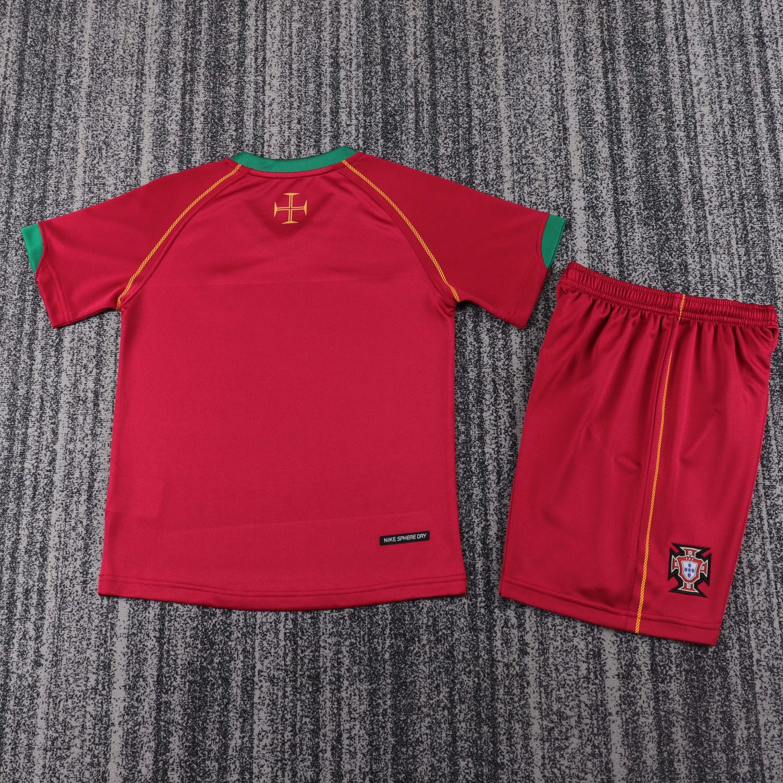 2006 Portugal Home Retro Jersey – Kids