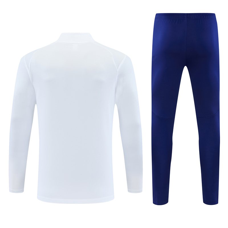 2026-27 Marseille white half-zip training jersey