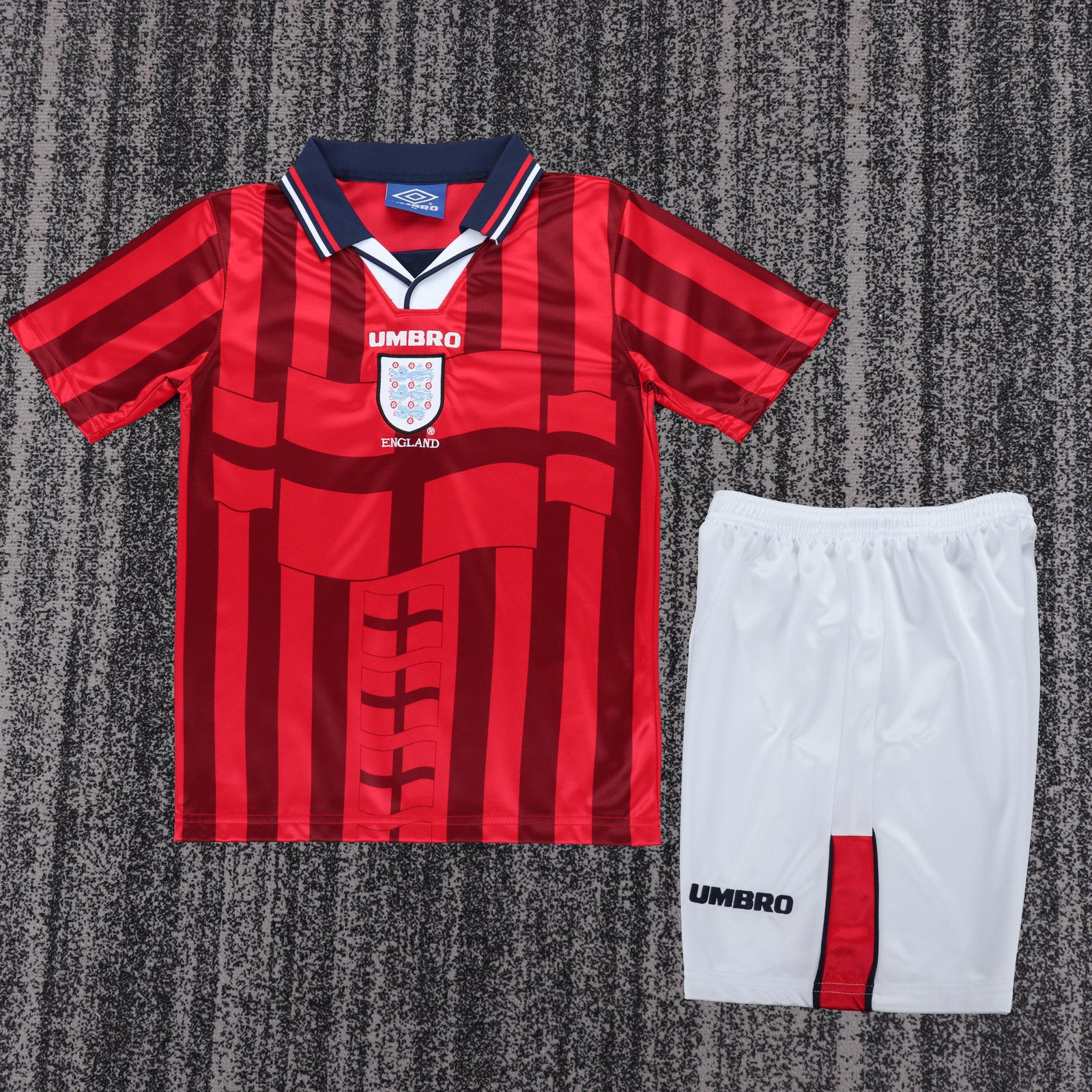1998 England Away Retro Shirt – Kids