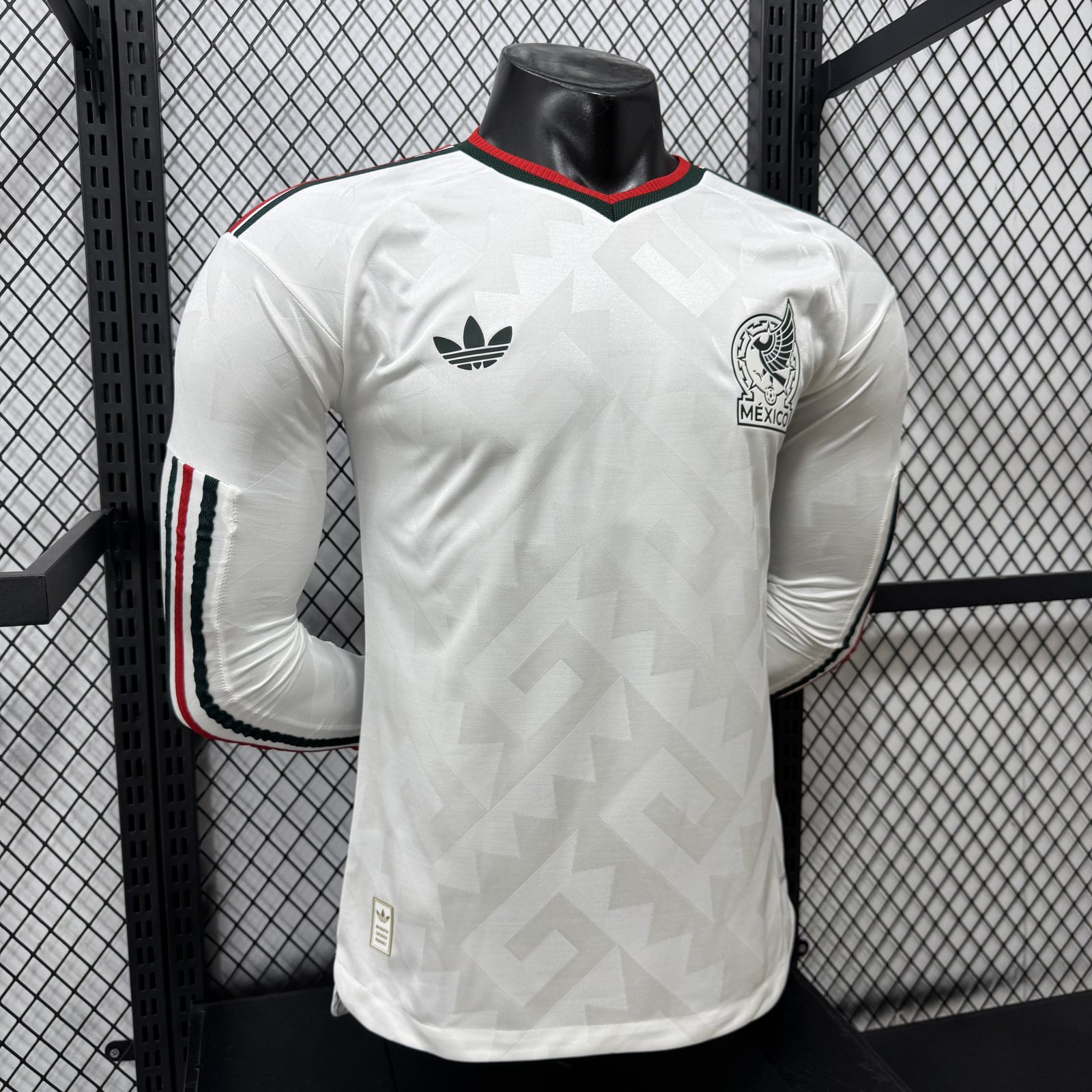 2026-27 Mexico Away Long-Sleeve Jersey - Player Version