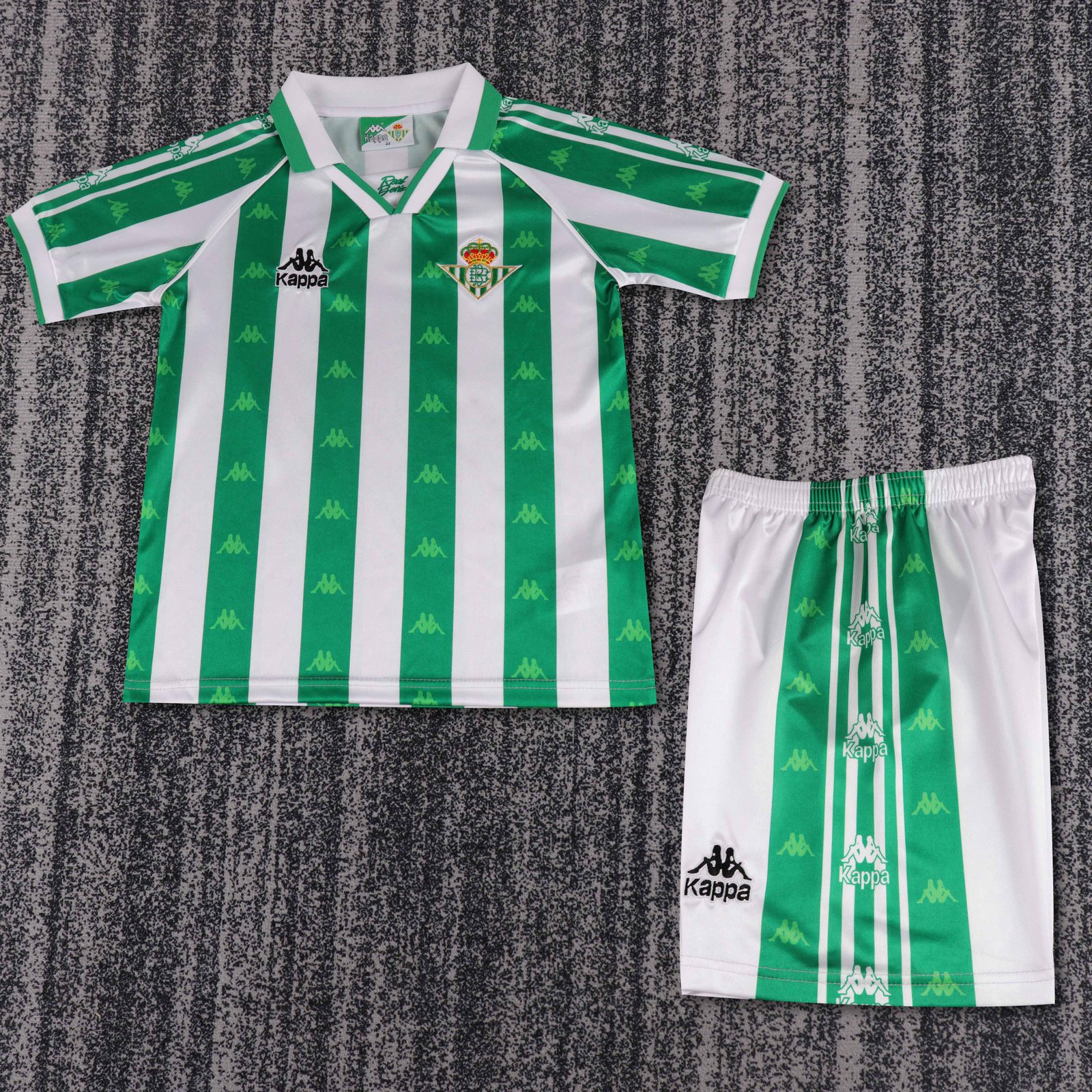 1995-97 Real Betis Home Retro Shirt - Kids