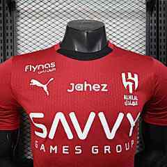 2025-26 Riyadh Crescent Red Jersey - Player Edition