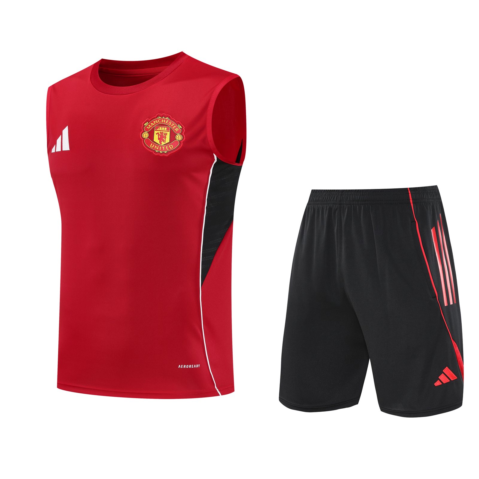 2025-26 Manchester United training vest jersey