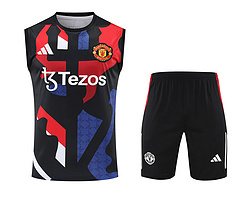 2025-26 Manchester United training vest jersey