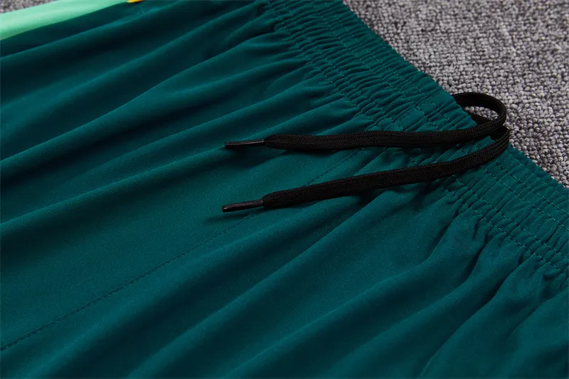 2026-27 Brazil Dark Green Half-Zip Training Jersey